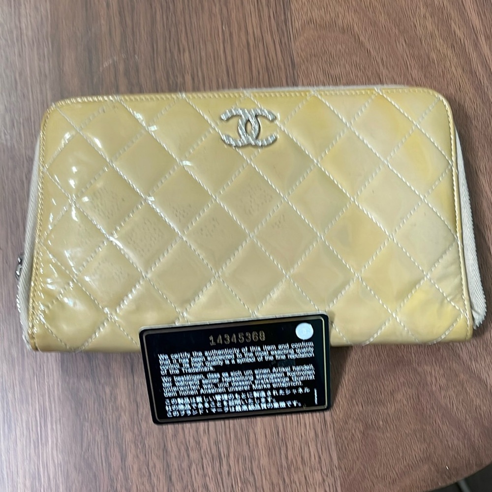 Chanel Long Zippy Wallet
